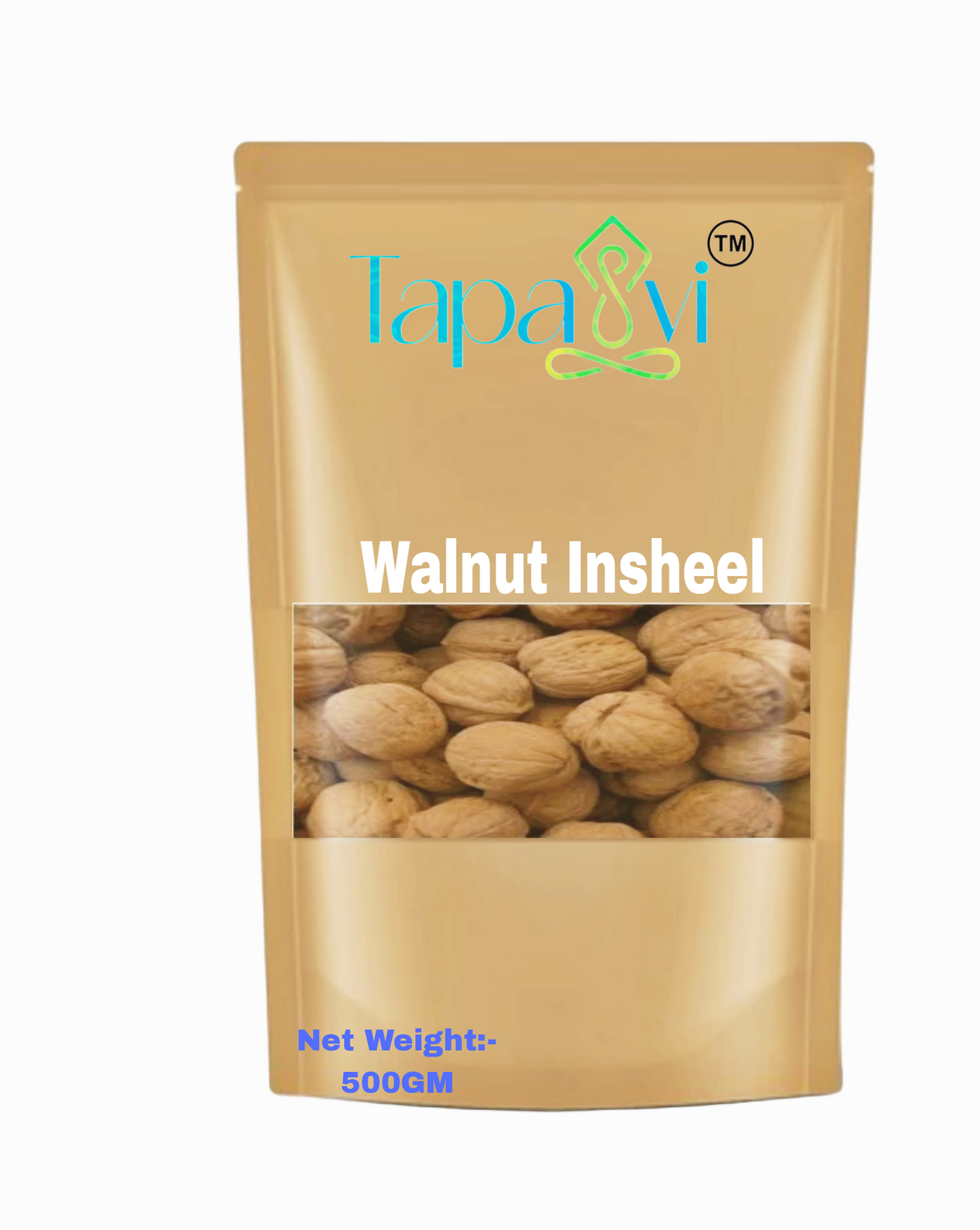 Premium Walnut Insheel 500g - Chilean Akhrot with Shell | TAPASVI | MERTA TRADERS