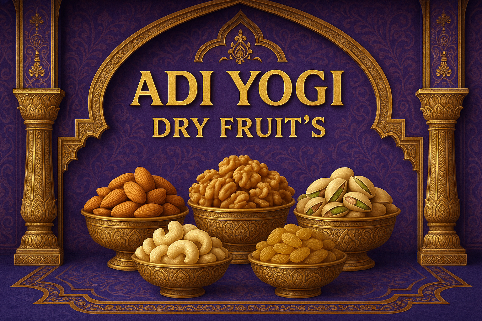 ADI YOGI DRY FRUIT'S royal wallpaper without dates