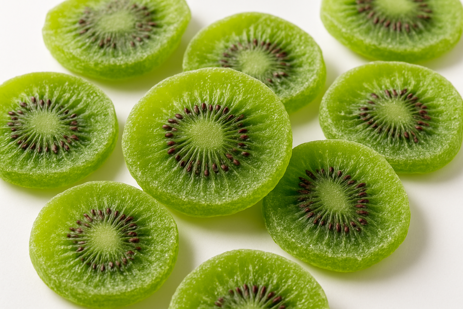GREEN DRIED KIWI
